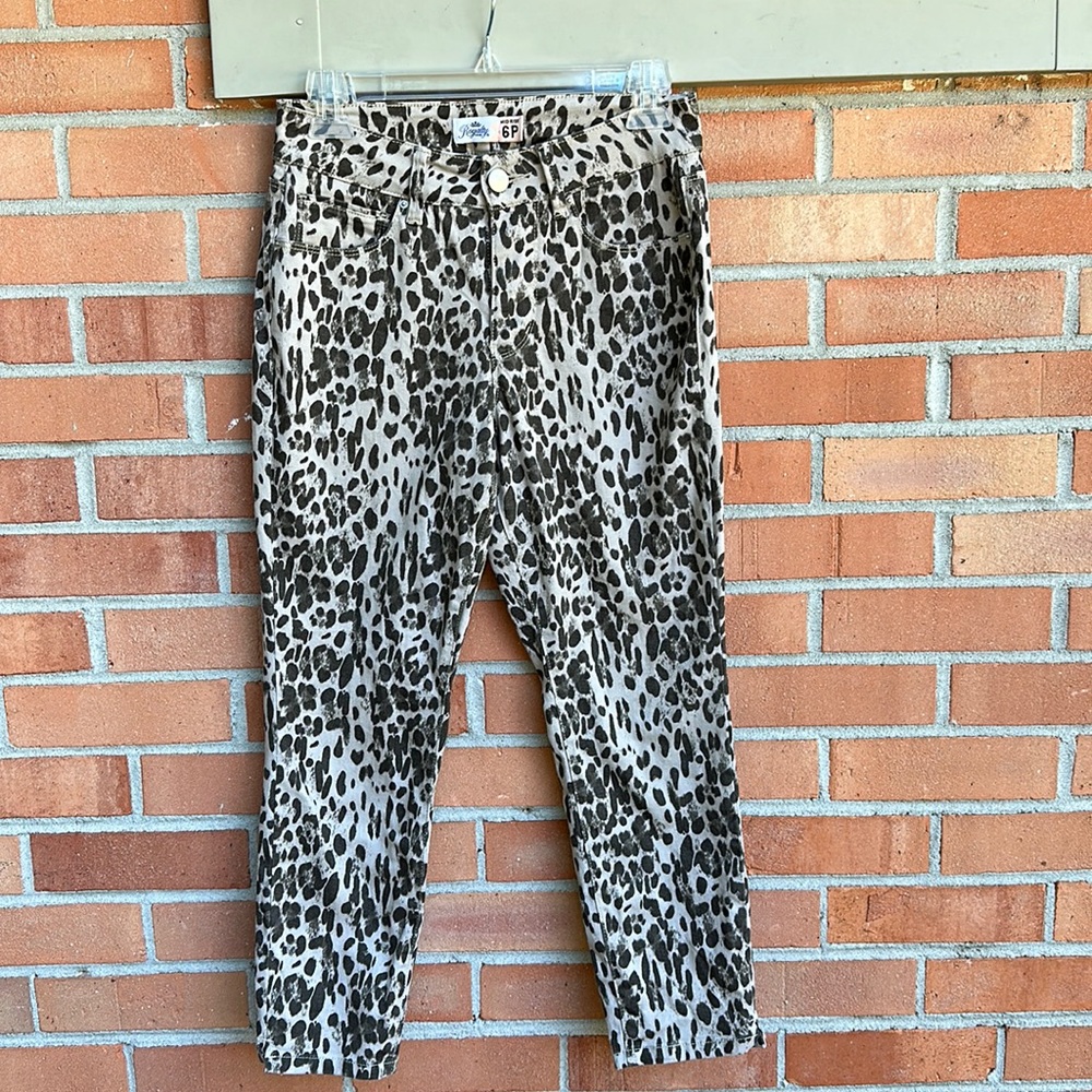 Royalty for Me Animal Print Jeans